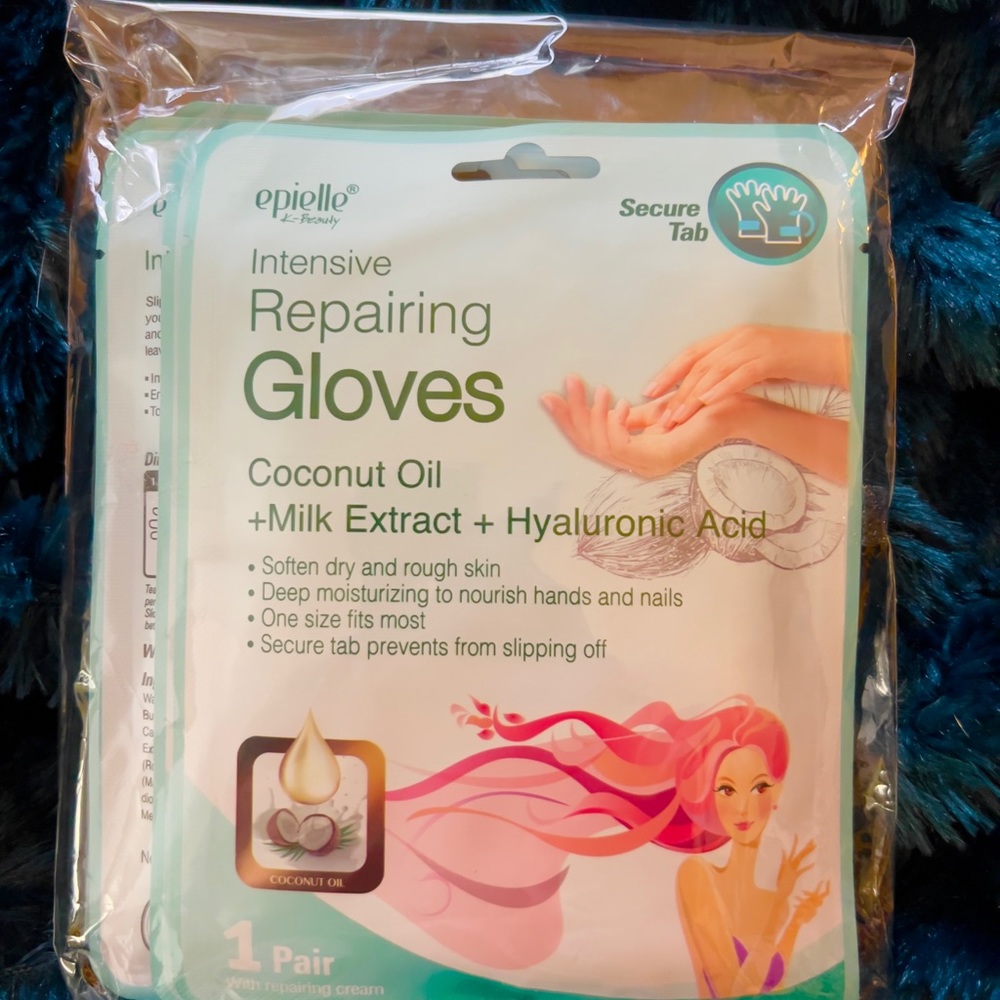 Epielle - Coconut Intensive Repairing Gloves. $1 each or $4 for 5. NEW.